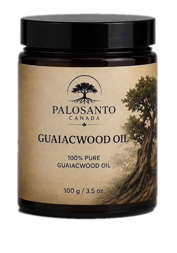 Palo Santo Canada Guaiacwood Oil, 100g jar